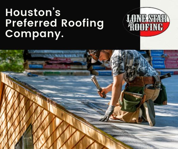 A roofing contractor doing a roof repair