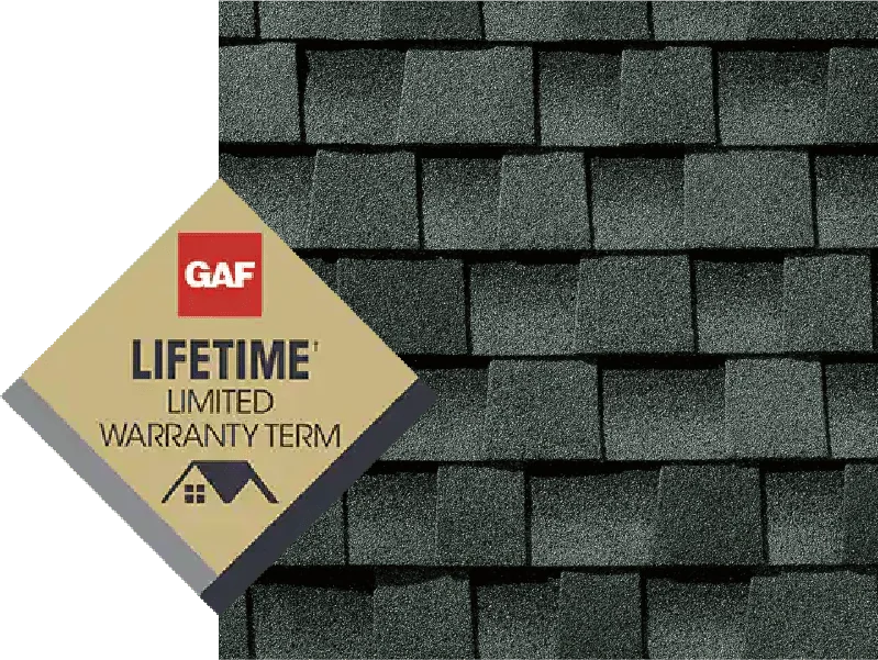 GAF shingle and warranty icon